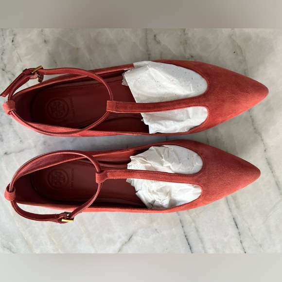 Tory Burch Aston T-Strap Flats- 8.5 - Picture 7 of 12